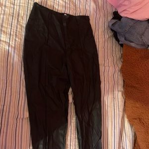 Fashion Nova Leather Pants